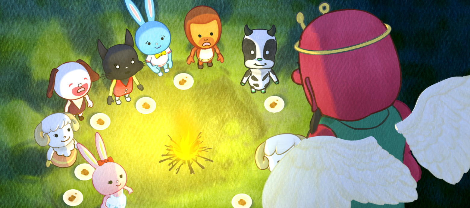 マルタと紙芝居